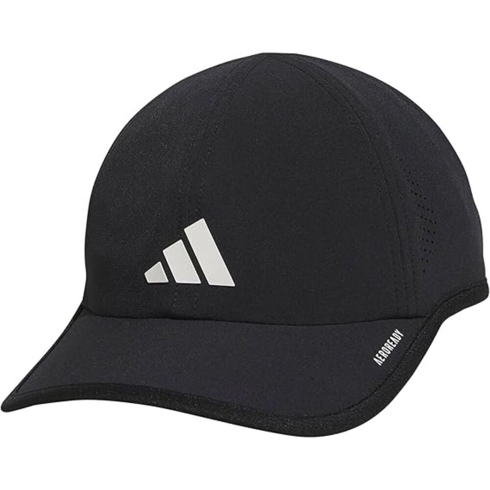 Men's Black White Adjustable Hook and Loop Super lite Classic Baseball Caps
